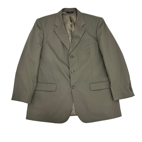 Brooks Brothers Other - Brooks Brothers 346 Mens 44R Sport Coat Jacket Gray 3-Button Stretch Long Sleeve